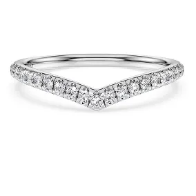 Eternity V band ring
