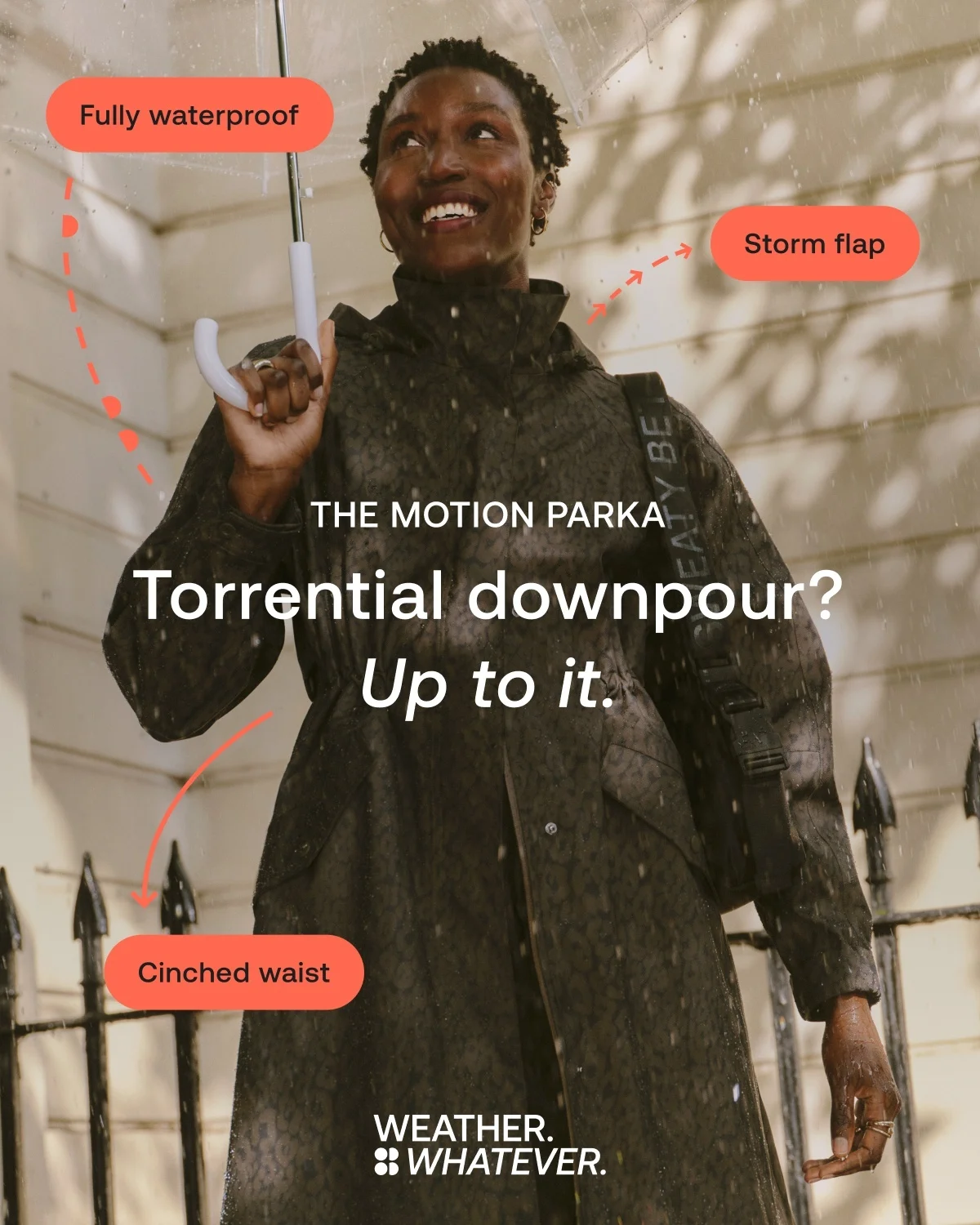 The Motion Parka | Torrential downpour? Up to it.