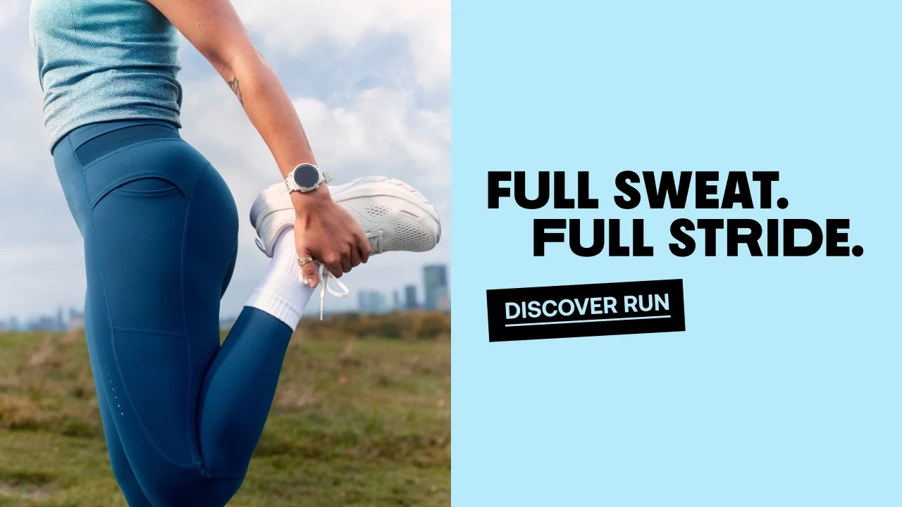 FULL SWEAT. FULL STRIDE.