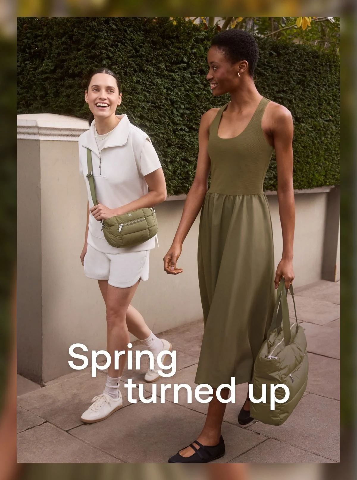 Spring turned up