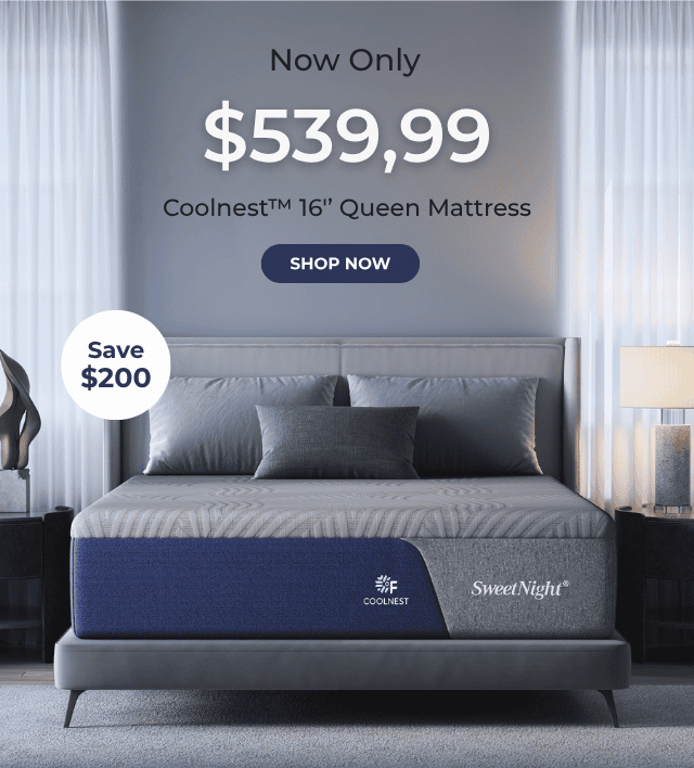 sweetnight cooling mattress 16 queen size only 539.99