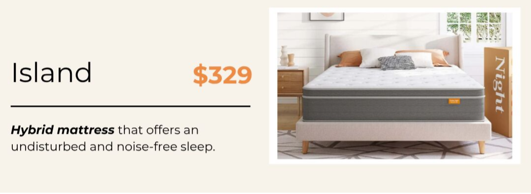 sweetnight Island mattress