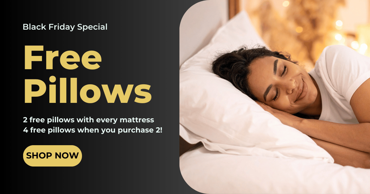 sweetnight black friday mattress sale up to 50% off plus 2 free pillows