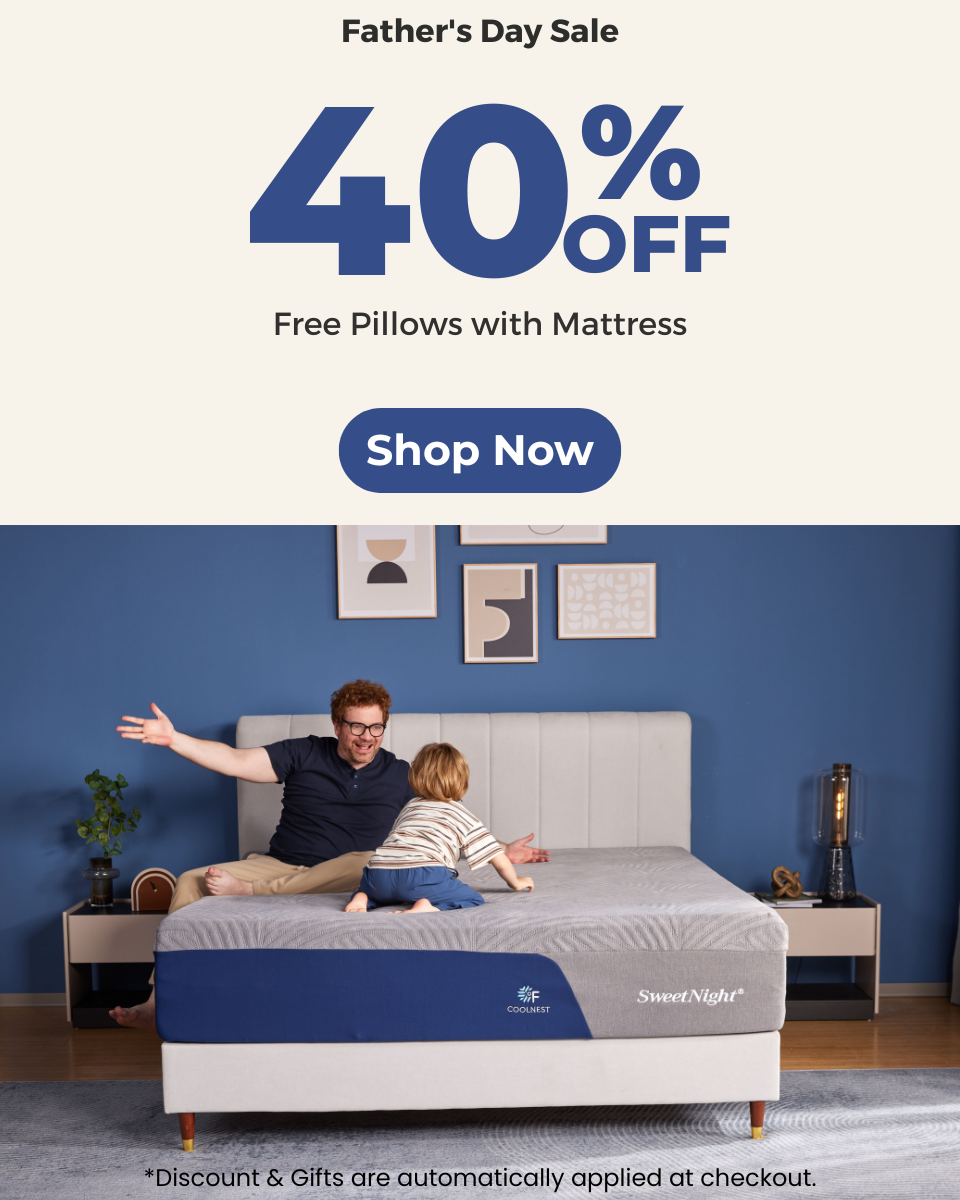 25% off on top of Up to 40% Off with free pillows