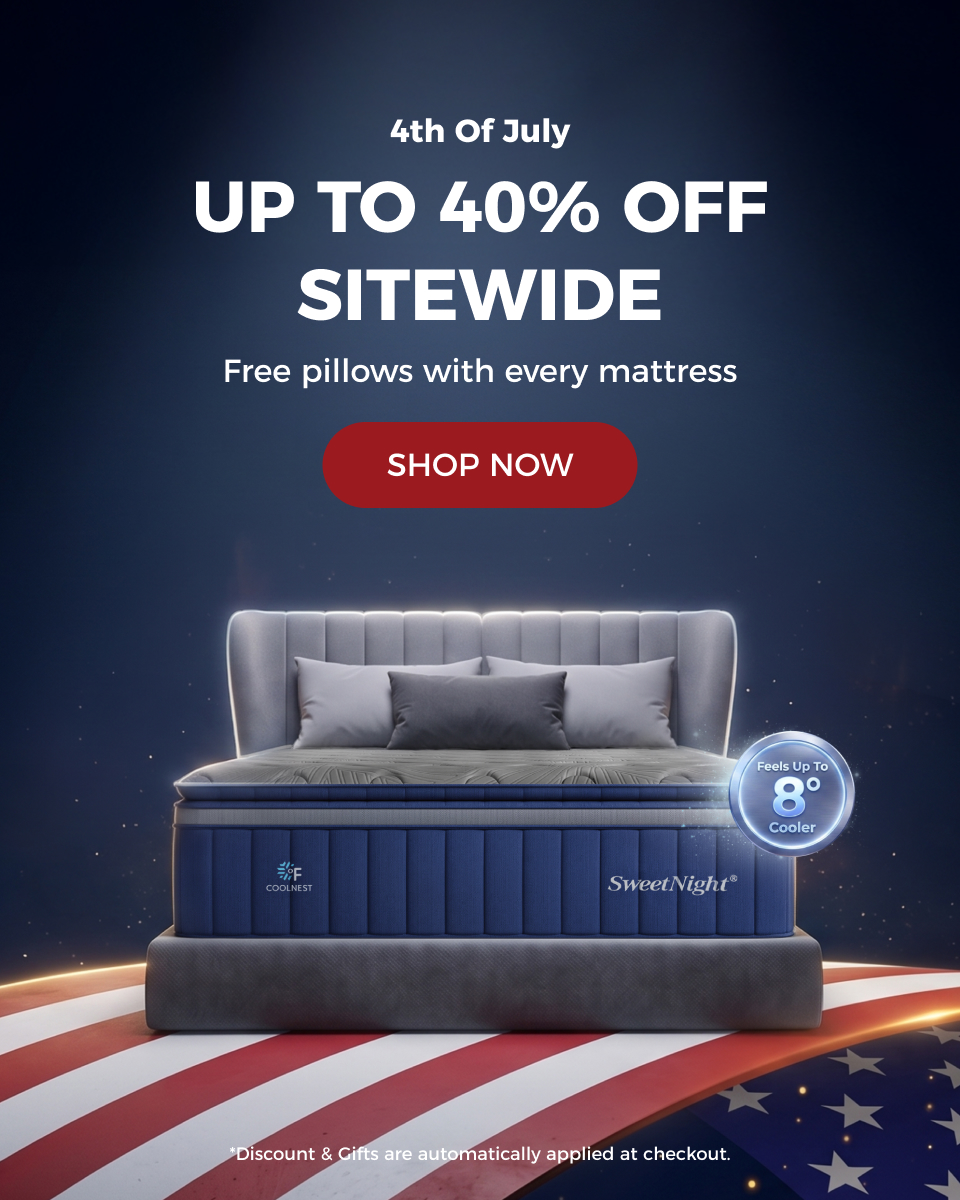 25% off on top of Up to 40% Off with free pillows