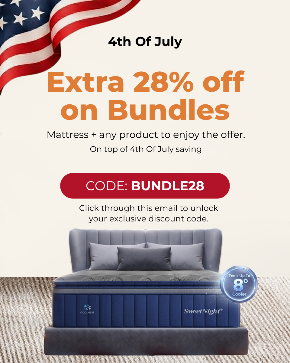 25% off on top of Up to 40% Off with free pillows