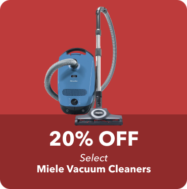 20% off Select Miele Vacuums