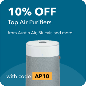 10% off Top Air Purifiers with Promo Code AP10 Including Austin Air, Airpura, Blueair, Rabbit Air, and more 