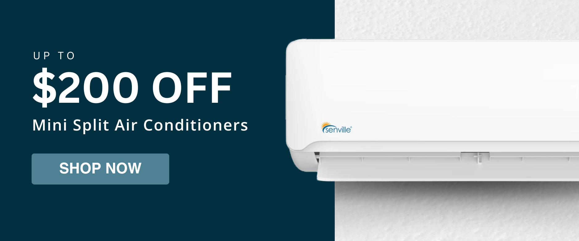 Mini Split Air Conditioners | Up to $200 Off