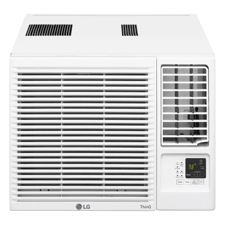 Image of LG 7,600 BTU  Wi-Fi Enabled Window Air Conditioner with Heat
