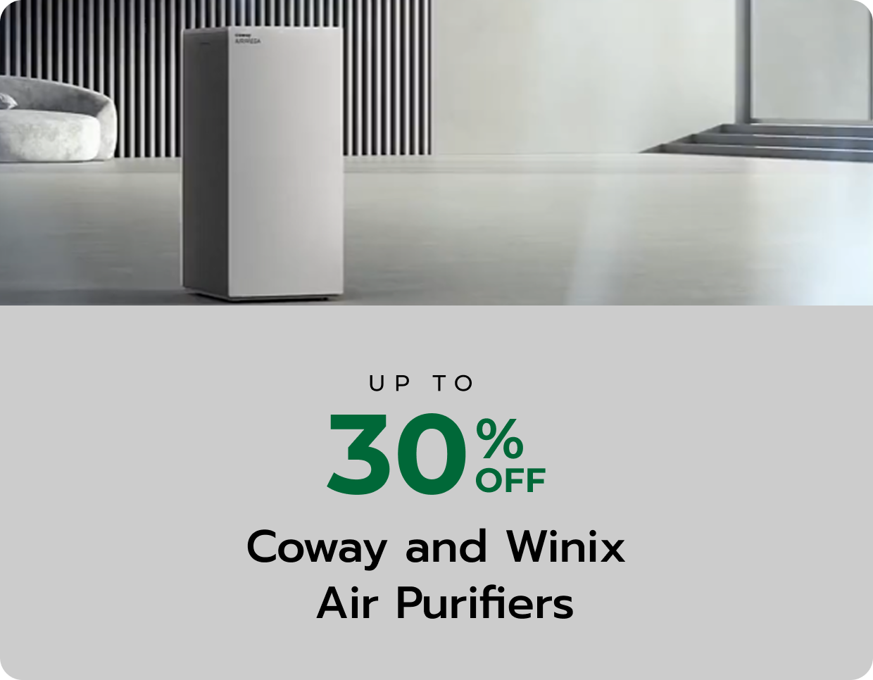 Coway and Winix