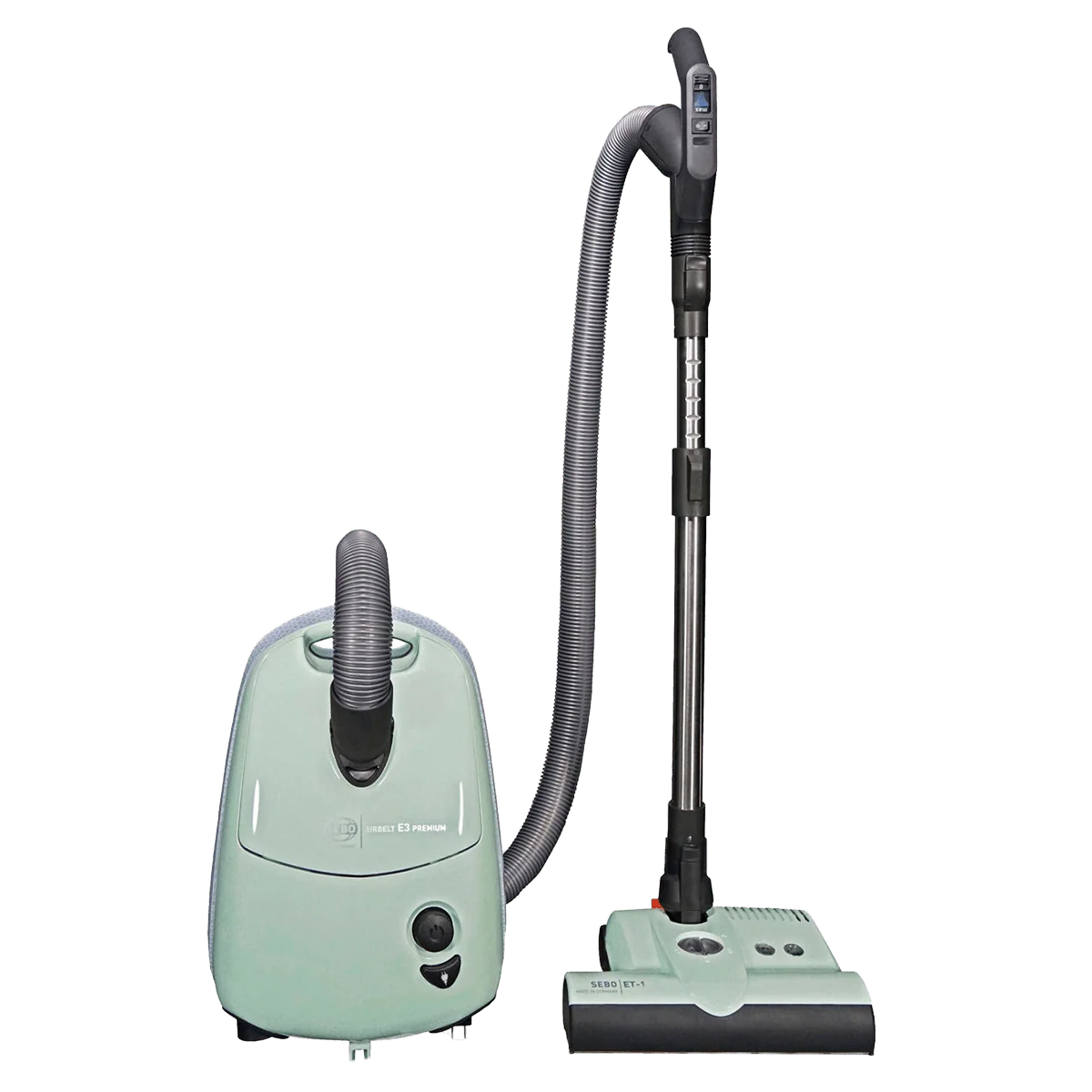 Image of SEBO Airbelt E3 Premium Dual Control Handle Canister Vacuum