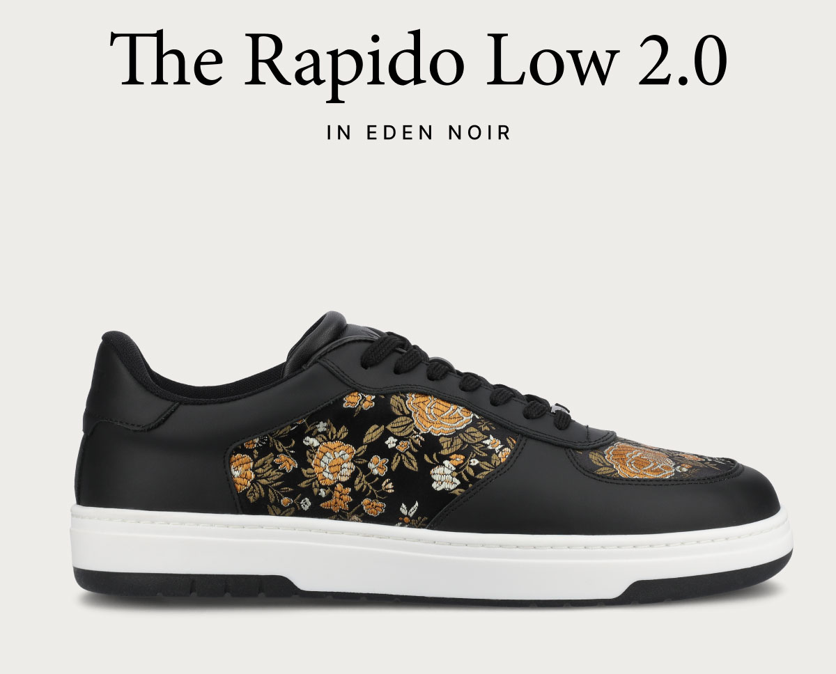 The Rapido Low 2.0 in Eden Noir