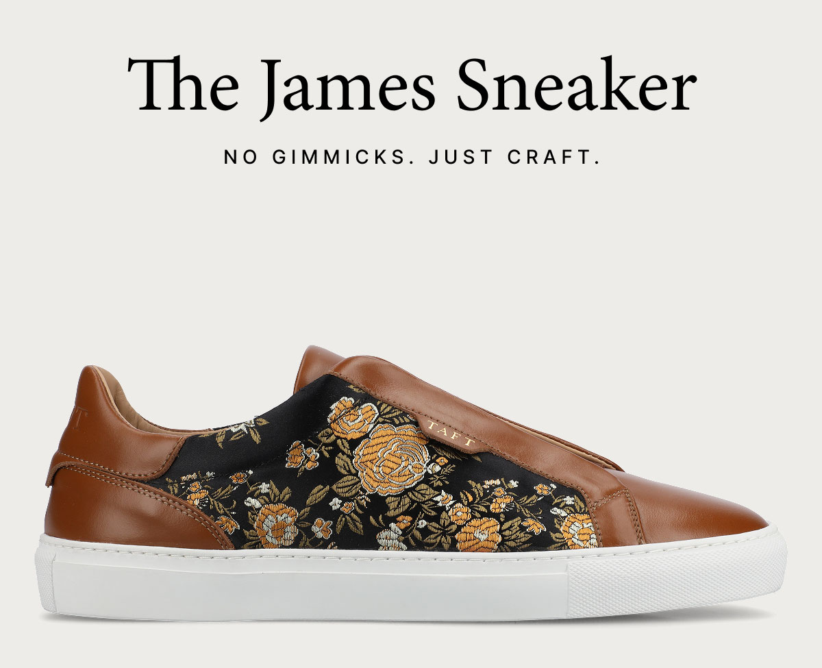 The James Sneaker in Eden