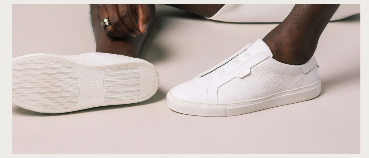 The James Sneaker in White