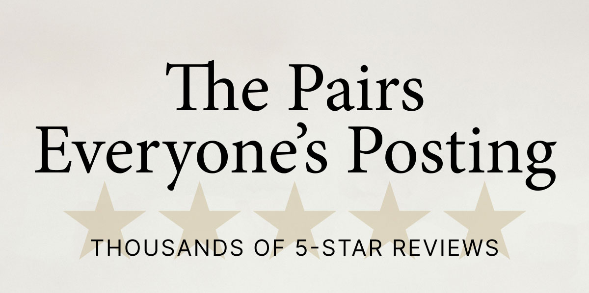 The Pairs Everyone's Posting