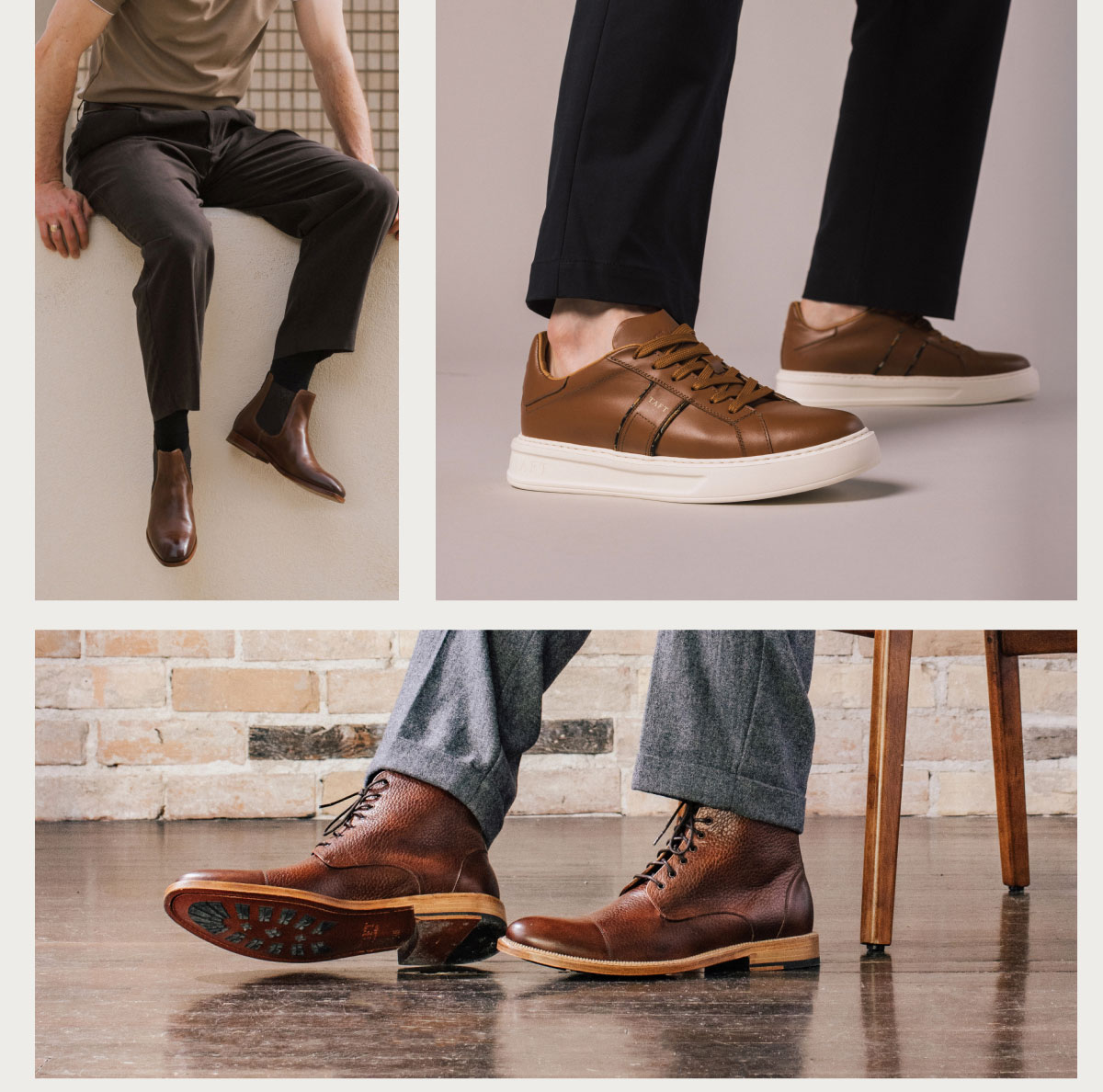 TAFT brown shoes