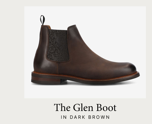 The Glen Boot in Dark Brown