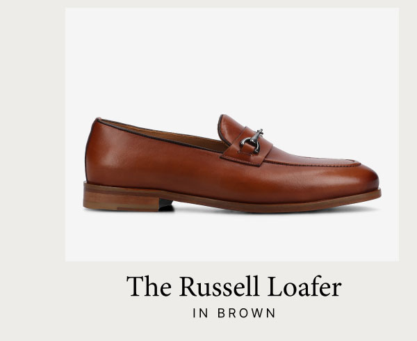 The Russell Loafer in Brown