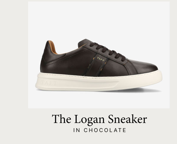 The Logan Sneaker in Chocolate