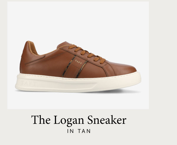 The Logan Sneaker in Tan