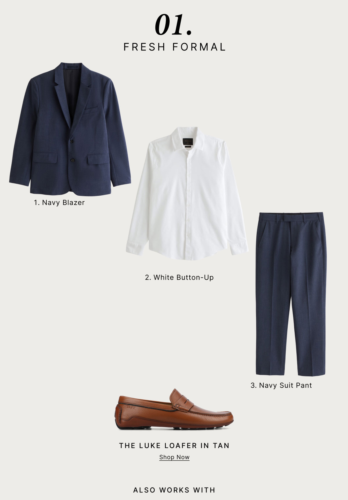 The Luke Loafer in Tan