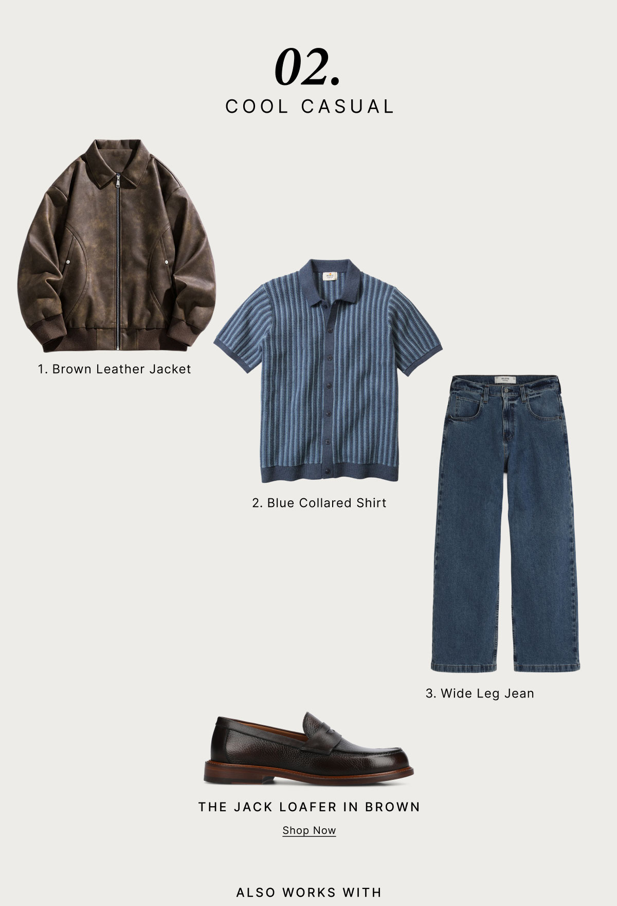 The Jack Loafer in Brown