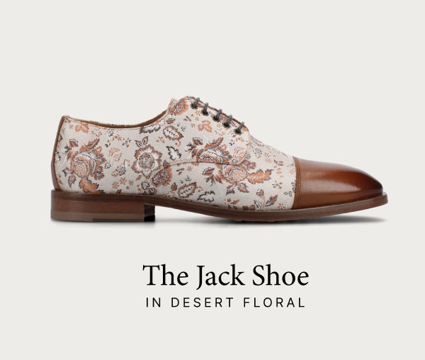 The Jack Shoe in Desert Floral