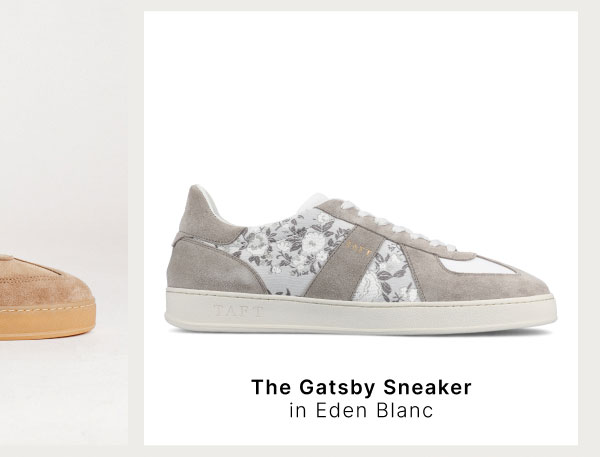 The Gatsby Sneaker in Eden Blanc