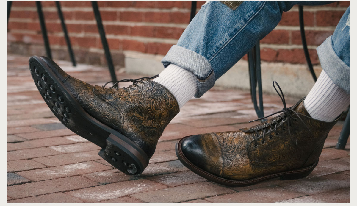 The Rome Boot in Oro Viejo