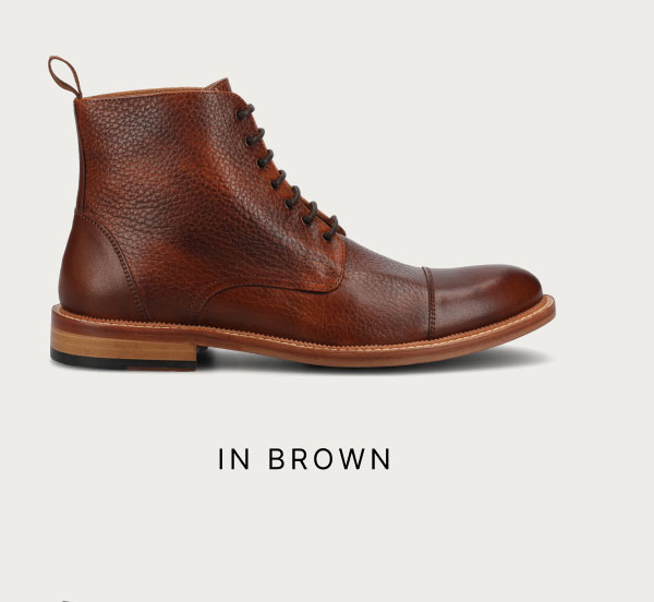 The Rome Boot in Brown