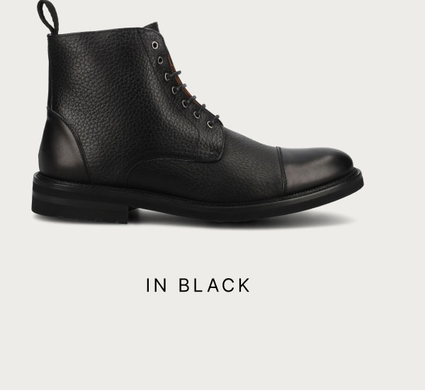 The Rome Boot in Black