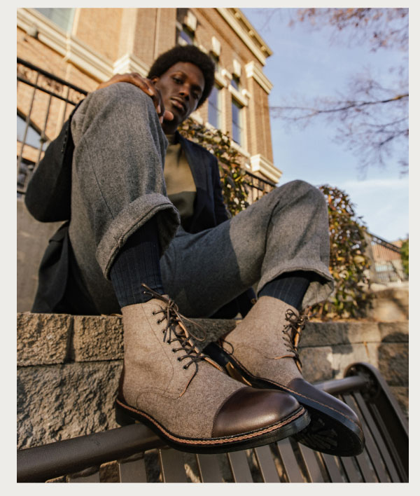The Jack in Grey/Oxblood