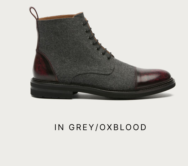 The Jack in Grey/Oxblood