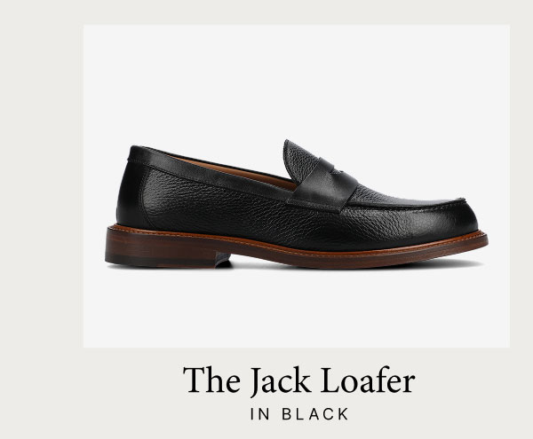 The Jack Loafer in Black