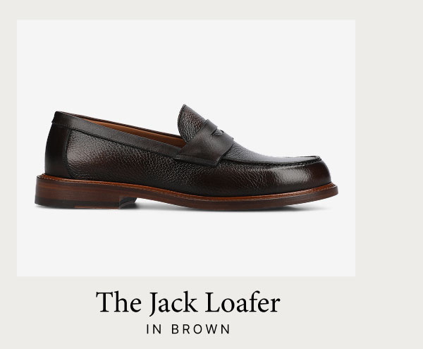 The Jack Loafer in Brown