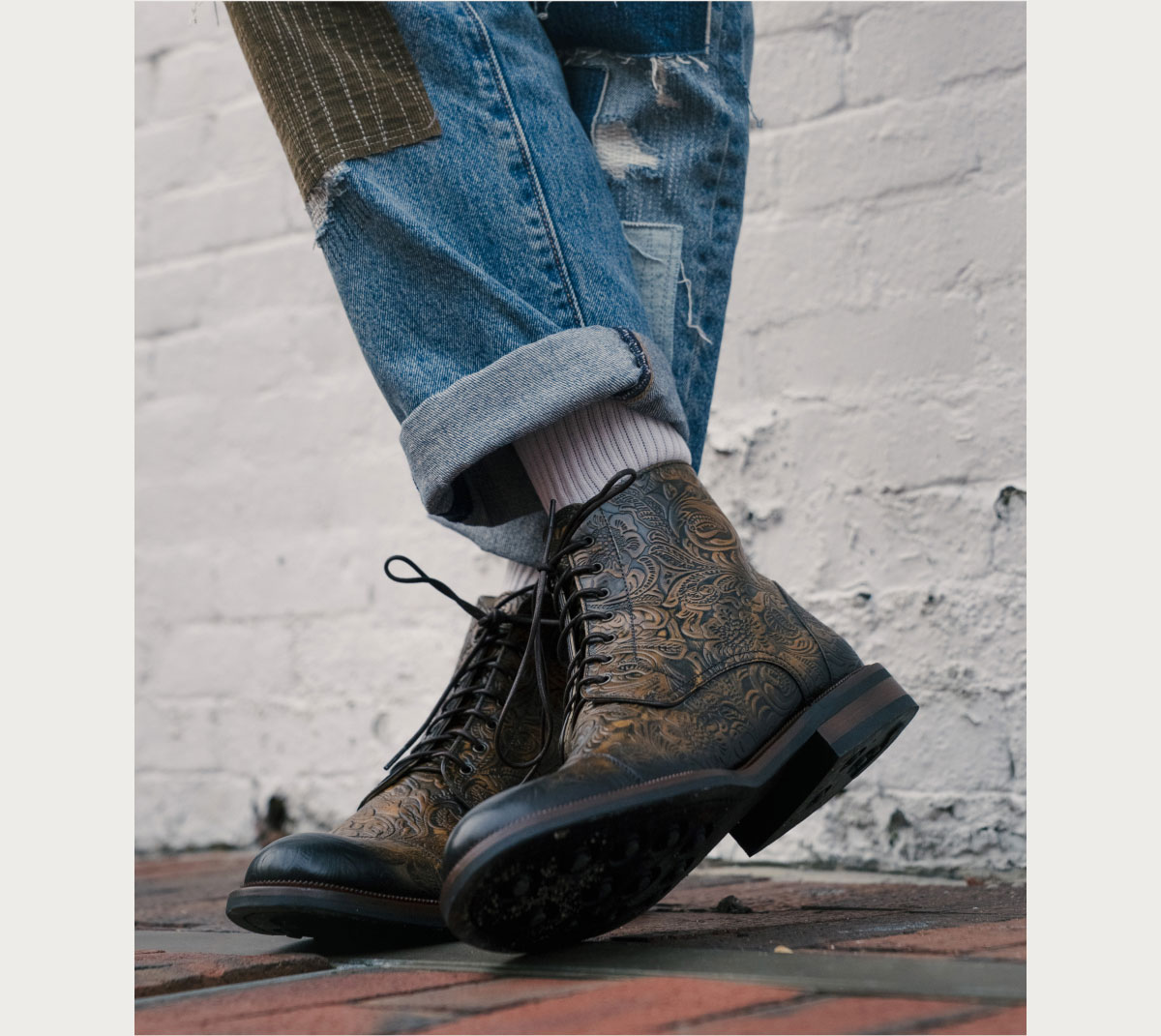 The Rome Boot in Oro Viejo