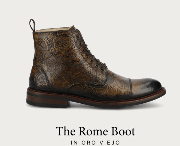 The Rome Boot in Oro Viejo