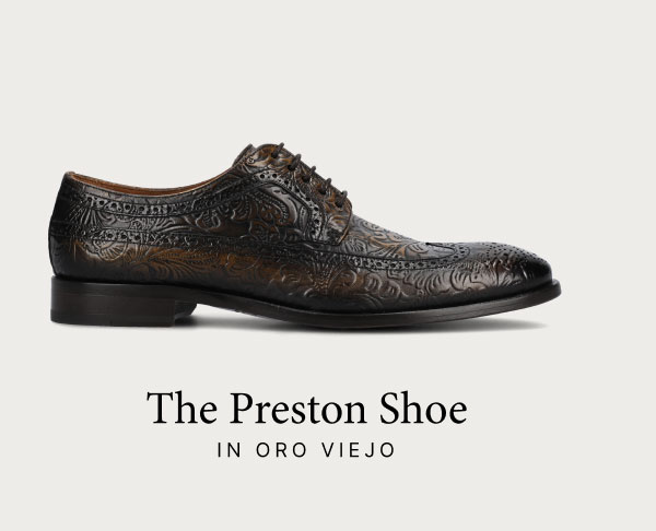 The Preston Shoe  in Oro Viejo