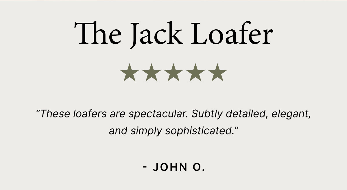The Jack Loafer