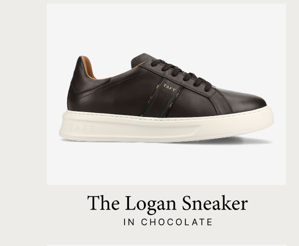 The Logan Sneaker in Chocolate
