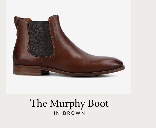 The Murphy Chelsea Boot in Brown