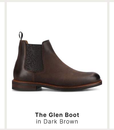 The Glen Boot in Dark Brown