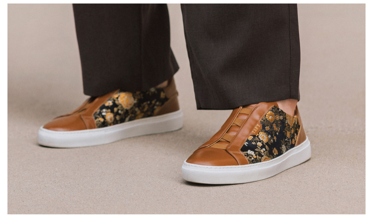 The James Sneaker in Eden
