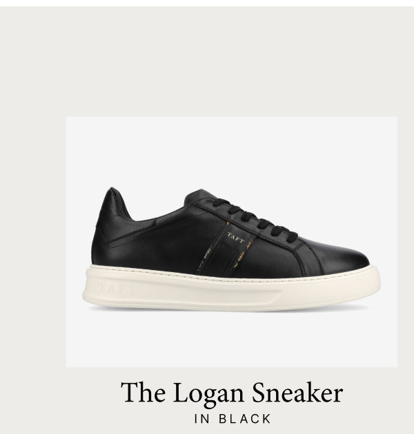 The Logan Sneaker in Black