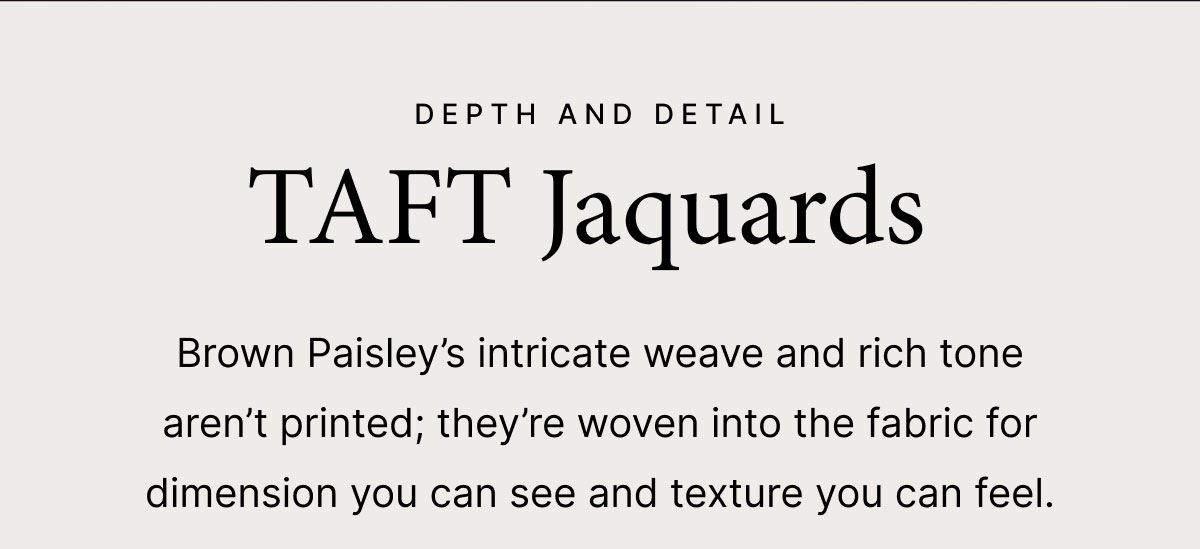 TAFT Jacquards