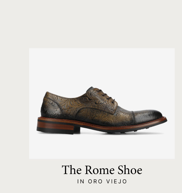 The Rome Shoe in Oro Viejo