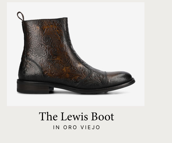 The Lewis Boot in Oro Viejo