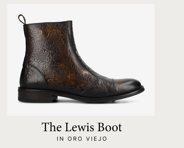 The Lewis Boot in Oro Viejo