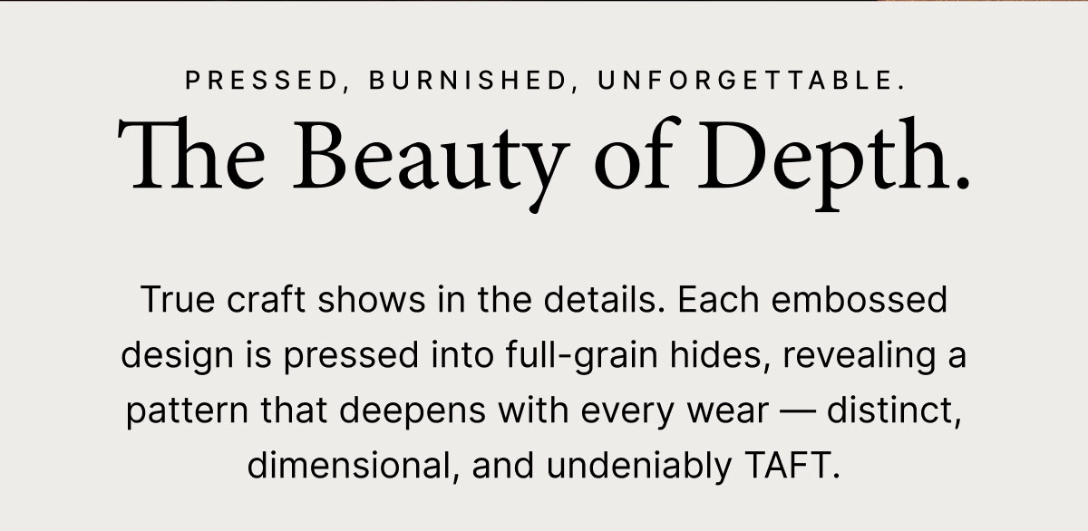 The Beauty of Depth